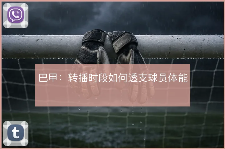 巴甲:转播时段如何透支球员体能